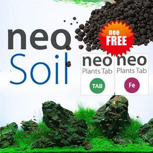 네오 컴팩트 소일 8L (탭 TAB + 철분 Fe 영양제 무료 증)/ 수족관 어항 수조 ADA 장식품 수초 모스 비료 새우 쉬림프 슈림프 CRS 구피 열대어 관상어 물고기 바닥재