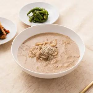 [계림10년] 광주 맛집 들깨칼국수 3인분 밀키트 캠핑 음식 1인분(865g 내외) * 3세트