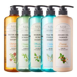 댕기머리 허벌 내추럴 샴푸 트리트먼트 1000ml 1+1+1 / BEST 모음전 티트리 모링가 밤부 아르간