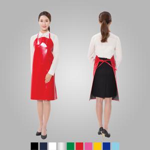 양면 방수 앞치마 (목걸이형 소) / 우레탄 / 메쉬 / 방수토시