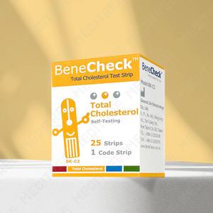 베네첵 2in1 콜레스테롤 시험지 25매 1box (26년 09월)