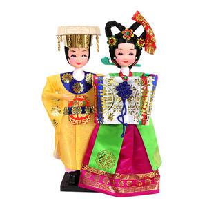 [박씨상방] 전통2인 한복인형(왕쌍)