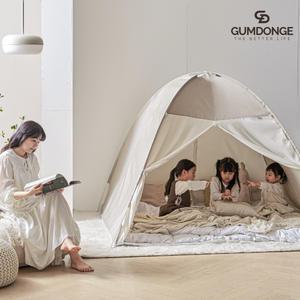 금동이 원터치 난방텐트(킹) 보온 방한 실내 침대텐트