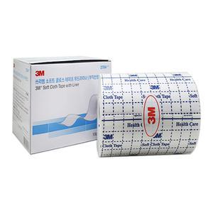 3M 부드러운 천반창고 10cmX10m 1롤/소프트클로스테이프 반창고 2764 픽싱롤