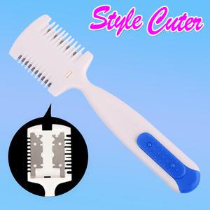 도매짱 양면 헤어커터칼 커트 숱치기 레자칼 숱가위 미용가위