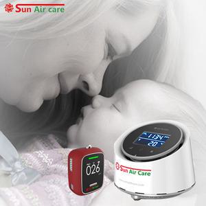 국산 CE인증 휴대용 초미세먼지측정기 정밀측정센서 썬에어케어 SAC-M