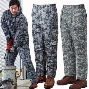 KP800 KP600 따뜻한 폴라폴리스 겨울 패딩 작업복 낚시복 기모 카고 낚시 바지