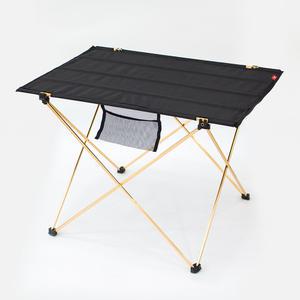 초경량 두랄루민 테이블 EST-412 등산 캠핑 피크닉 낚시 사이드 폴딩 미니