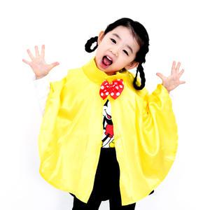 병아리유치원망토 노랑 유아용 학예회 단체복 의상