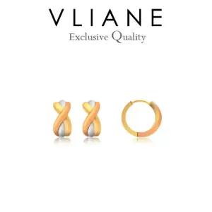 18K 트리플 엑스 귀걸이