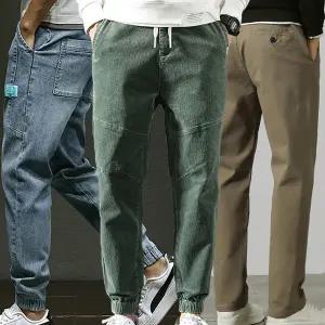 남자 바지/스판/기모/조거/면/밴딩/트레이닝/캐주얼/9부