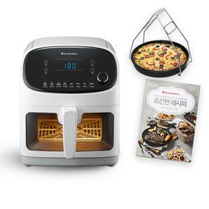 리빙웰 투명 에어프라이어 디지털 YD-55K07B 특허기술 4가지기능