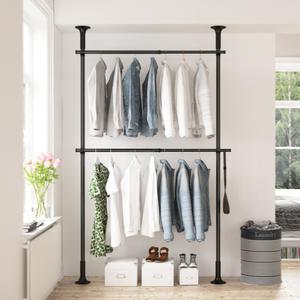 고정식 튼튼한행거 헹거 2단 38mm