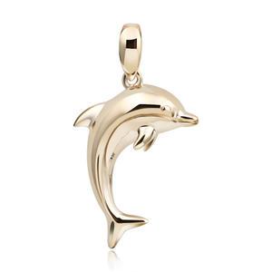 [주얼레이디][14K GOLD] 돌고래팬던트