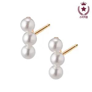 14k 스와진주 송이 귀걸이