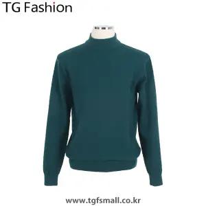 TG패션 그린 터틀넥 데일리 폴라 니트 T204KTKT637