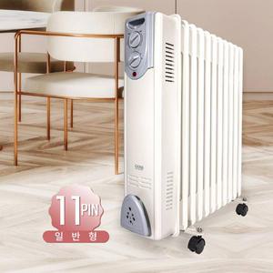 라디에이터 11핀 가정용 화장실 욕실 캠핑 소형 전기라디에이터 사무실 전기난로