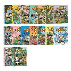 [T멤버십10%+선물]에그박사 시리즈 1~16권 세트/아동도서2권+랜덤3종 드림-자연 생물 관찰 만화