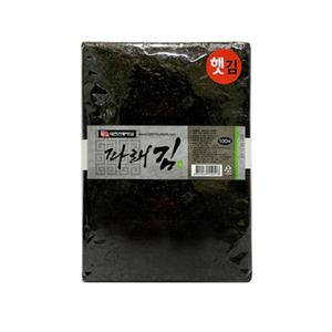 지주식 파래김 100매 햇 곱창 무조미 재래 돌김 저염 생김 김밥 대천김