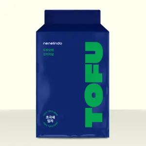 네네린도 대용량 고양이 초극세 무색소 두부모래 44L 진공포장