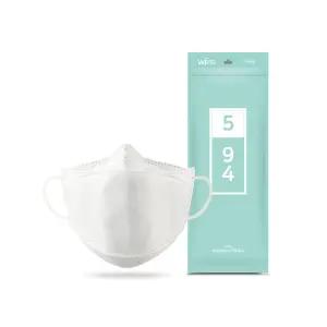 위케어 국산KF94마스크 황사마스크 화이트 대형 30매(5매X6팩)