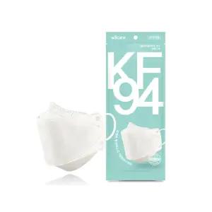 위케어 국산KF94마스크 황사마스크 화이트 대형 50매
