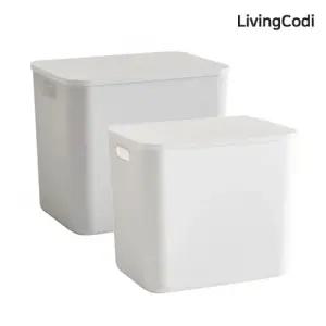 1+1 수납 선반 정리함 대 30L 리빙박스 팬트리 바구니