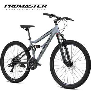 프로마스터 27.5인치 MTB 자전거 세로스DX 풀서스펜션 시마노24단 조립별도