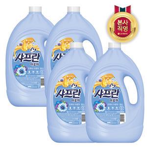 샤프란 아로마 섬유유연제 아로마 3.1L x 4개