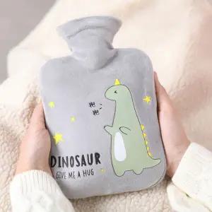 리빙에디션 캐릭터 보온 물 주머니 1리터 극세사 전용 커버 유단포 온 찜질 핫 팩 보냉