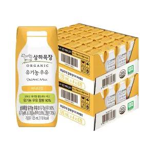 상하목장 유기농 바나나우유 125ml 48팩