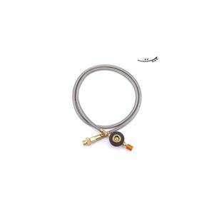 이소가스 부탄가스 미니 버너 연결 금속 연장 호스 1m