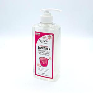 그린 핸드세니타이저겔 체리블러썸향 500ml 에탄올 70% 손소독제