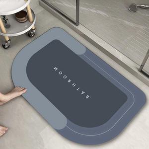 깨지지않는 규조토발매트 소프트 욕실 화장실 발매트 씻어쓰는 규조토발판