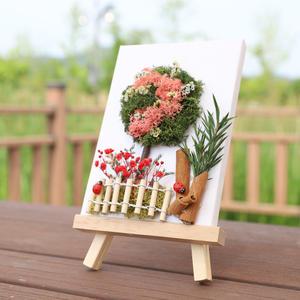 DIY 시나몬향기가득 스칸디아모스 액자 만들기 공기정화식물 단체수업