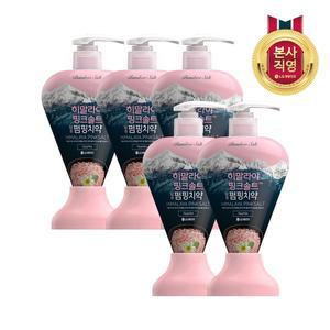 [엘지생활건강]히말라야핑크솔트 펌핑치약 285g(플로럴)x5개