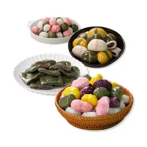 [아리울떡공방] 꿀떡 바람떡 깨송편 앙금절편 2종세트/3종세트