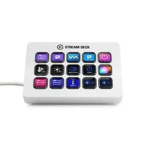 [에스투씨엔아이]엘가토 ELGATO Stream Deck MK.2 영상 방송 편집 장치(15버튼) (화이트)