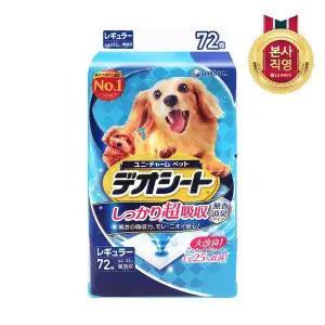 LG유니참 데오시트 강력흡수 레귤러 72P 1개