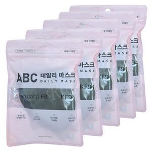 ABC 데일리마스크 KF94(대형/10매입)x5팩  새부리형/입체형/국산자재