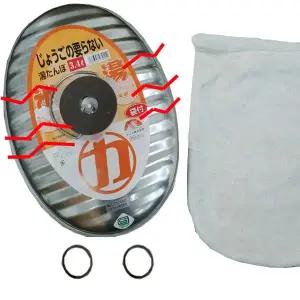 [이드나인]일본마루카 4계절 캠핑유단포 3.4리터특대 냉온겸용+패킹2p+커버