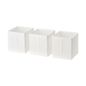 SKUBB 스쿠브 수납함 중형 3개입 31x34x33cm/공간박스/정리함/속옷/양말/의류/리
