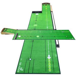 SML 최장 30m 홀에 붙이는 장거리 퍼팅연습기 퍼터 매트 무소음 자동리턴