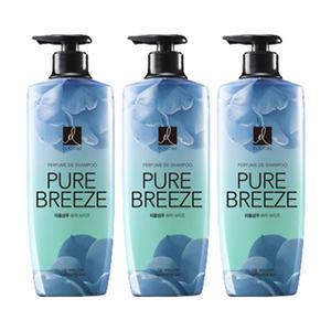 엘라스틴 퍼퓸 퓨어브리즈 샴푸 600ml, 3개