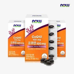 [나우푸드코리아] 나우푸드 코큐텐 100mg 60캡슐 3박스 6개월분