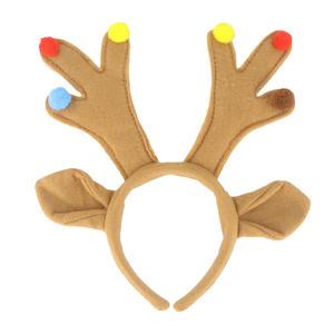브라운 루돌프 머리띠 크리스마스머리띠