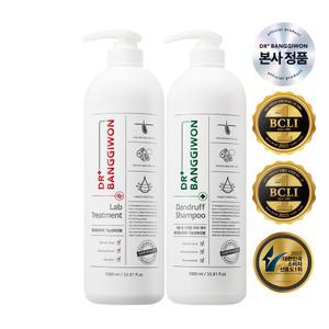 [닥터방기원] 댄드러프 샴푸 1000ml+랩 트리트먼트 1000ml 비듬샴푸 탈모완화
