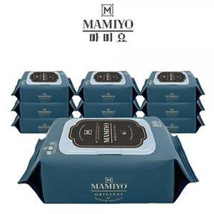 물티슈 마미요 아기물티슈 두꺼운물티슈 오리지널 물티슈캡형 캡형 100매x10팩