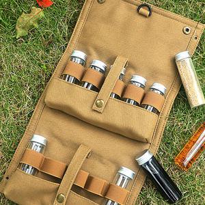 담다 캠핑 양념가방(유리병10P 포함)