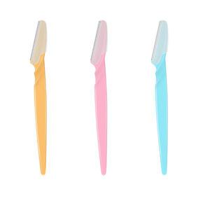 (일자형 눈썹칼) 휴대용 눈썹 정리칼 면도기 수정칼